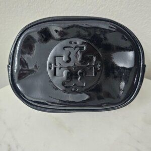 Tory Burch Black Patent Leather Pouch